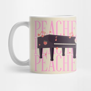 Pink Peach Princess Musical Mug